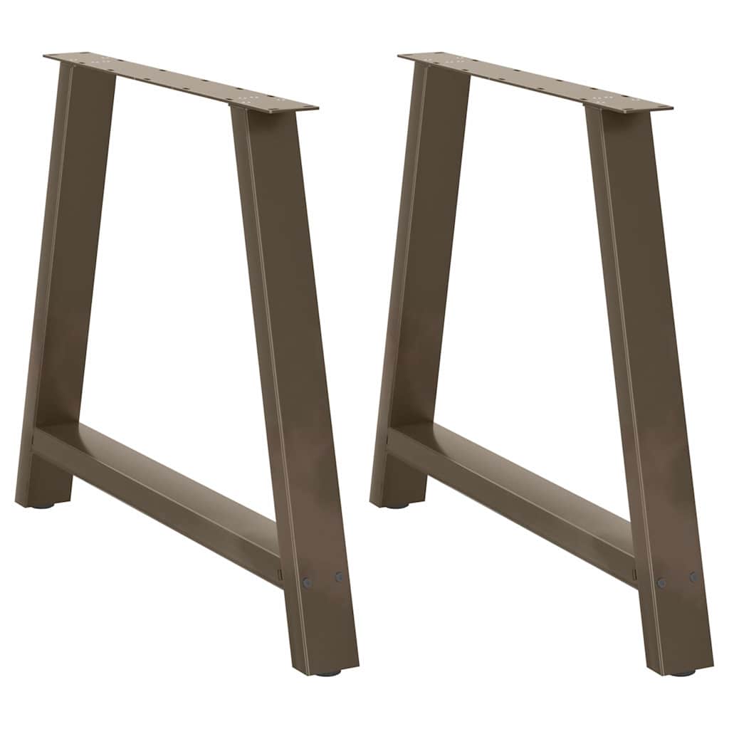 vidaXL Dining Table Legs A-Shaped 2 pcs 90x(72-73) cm Steel