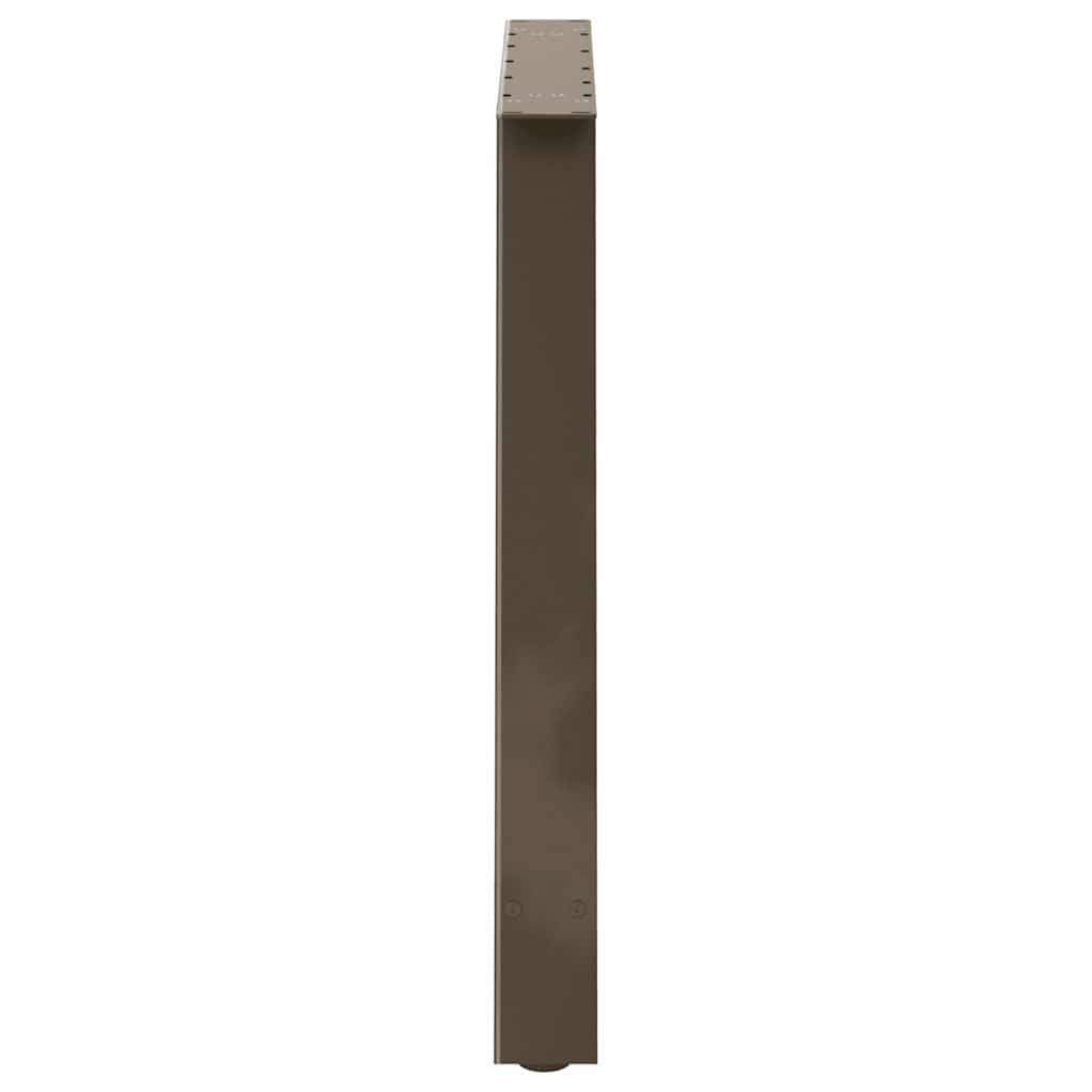 vidaXL Dining Table Legs A-Shaped 2 pcs 90x(72-73) cm Steel