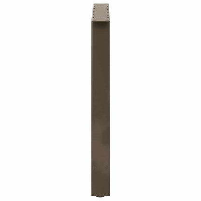 vidaXL Dining Table Legs A-Shaped 2 pcs 90x(72-73) cm Steel
