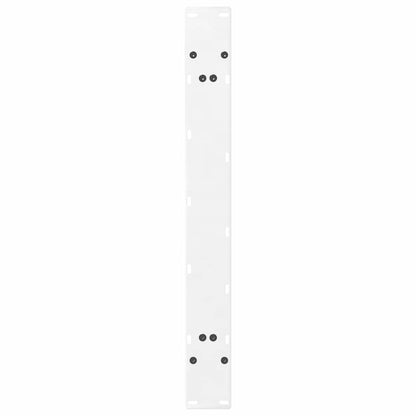 vidaXL Dining Table Legs A-Shaped 2 pcs White 100x(72-73) cm Steel