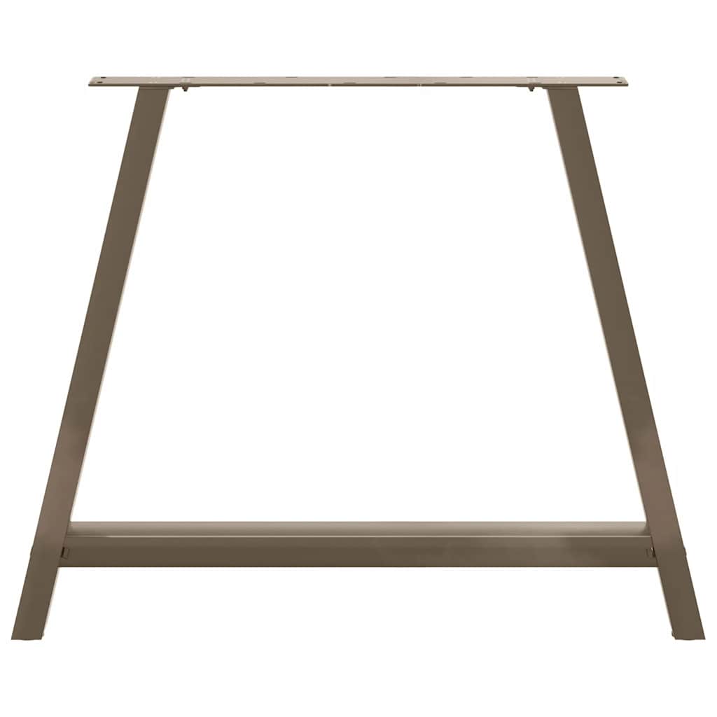 vidaXL Dining Table Legs A-Shaped 2 pcs 100x(72-73) cm Steel
