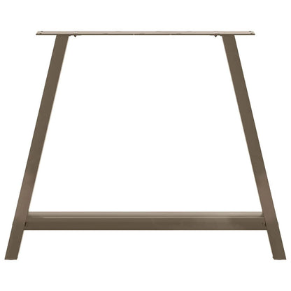 vidaXL Dining Table Legs A-Shaped 2 pcs 100x(72-73) cm Steel
