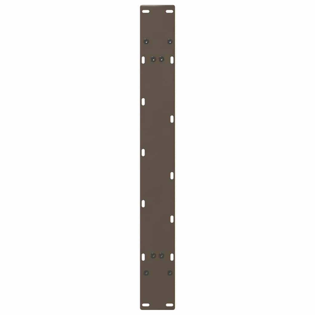 vidaXL Dining Table Legs A-Shaped 2 pcs 100x(72-73) cm Steel