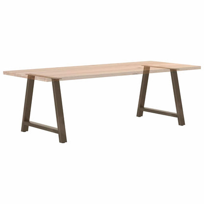 vidaXL Dining Table Legs A-Shaped 2 pcs 100x(72-73) cm Steel