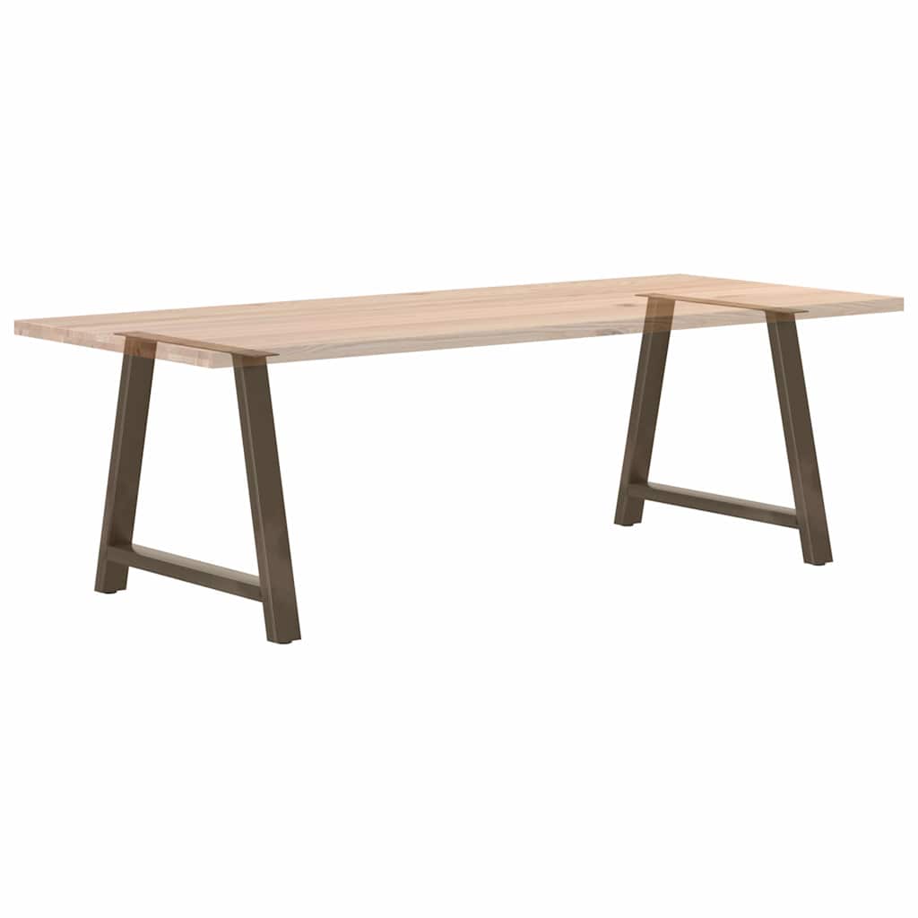 vidaXL Dining Table Legs A-Shaped 2 pcs 100x(72-73) cm Steel