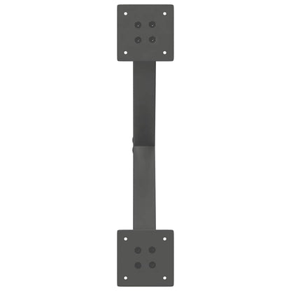 vidaXL Coffee Table Legs X-Shaped 2 pcs Anthracite 50x(30-31) cm Steel