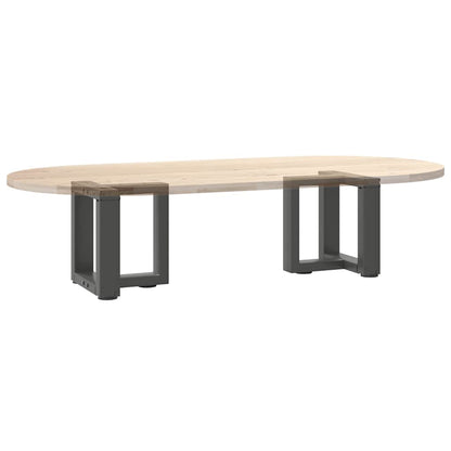 vidaXL Coffee Table Legs T-Shaped 2 pcs Anthracite 30x25x(30-31) cm Steel
