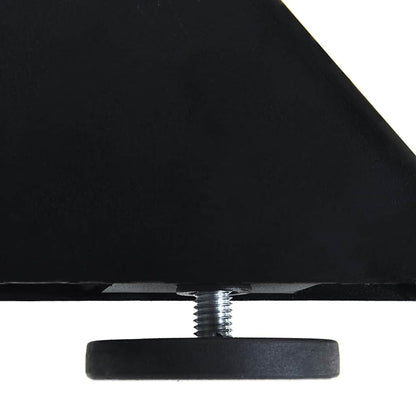 vidaXL Coffee Table Leg Spider Shape Black 98x58x(42-43) cm Steel