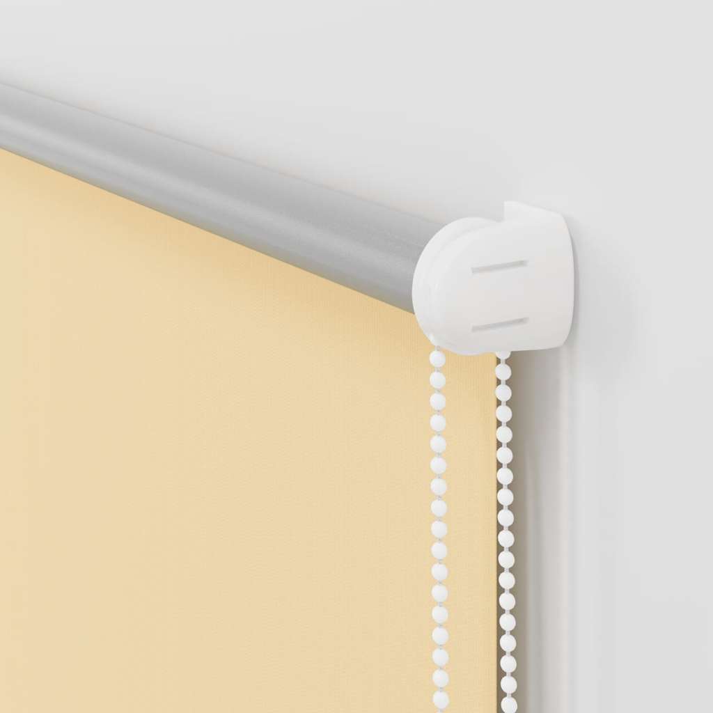 vidaXL Roller Blind Blackout Beige 50x130 cm Fabric Width 45.7 cm Polyester
