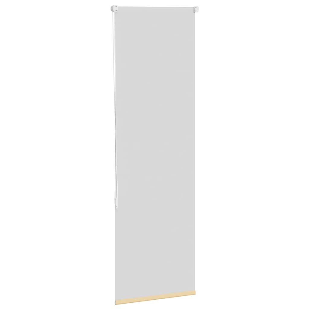vidaXL Roller Blind Blackout Beige 50x130 cm Fabric Width 45.7 cm Polyester