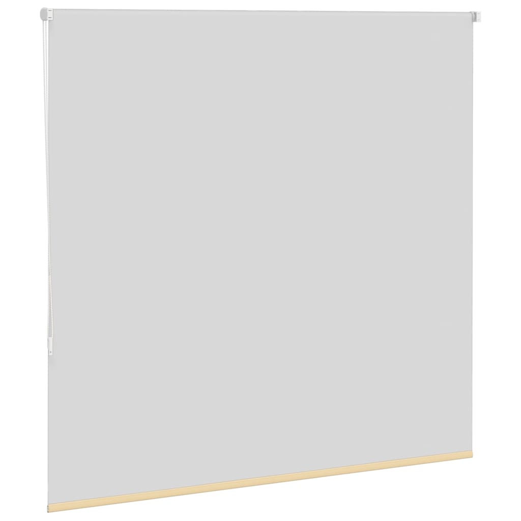 vidaXL Roller Blind Blackout Beige 150x130 cm Fabric Width 146.6 cm