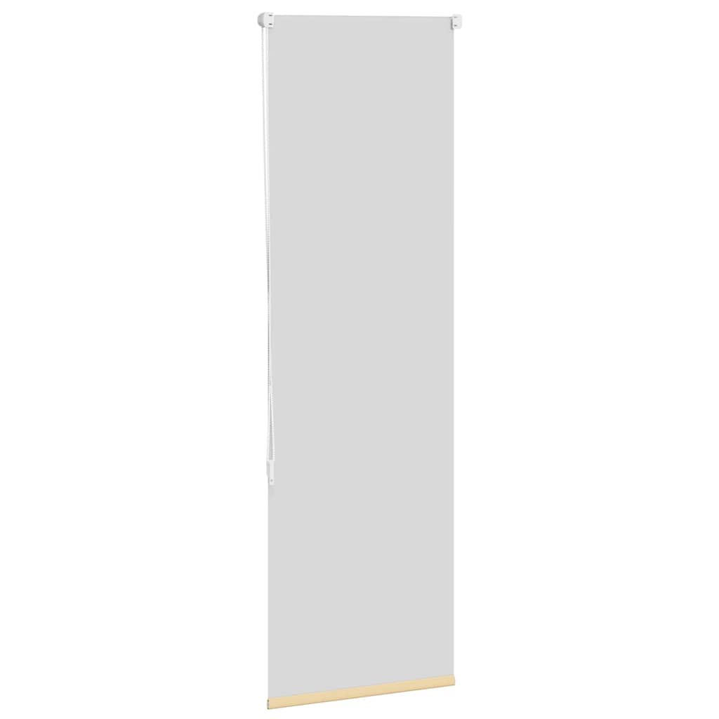 vidaXL Roller Blind Blackout Beige 40x150 cm Fabric Width 35.7 cm