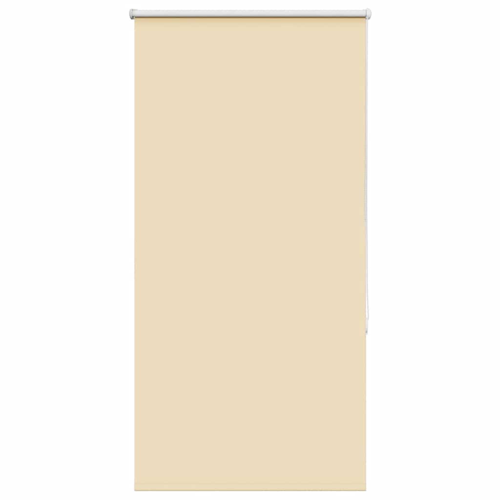 vidaXL Roller Blind Blackout Beige 65x150 cm Fabric Width 60,7 cm Polyester