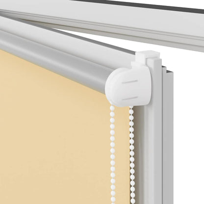 vidaXL Roller Blind Blackout Beige 65x150 cm Fabric Width 60,7 cm Polyester