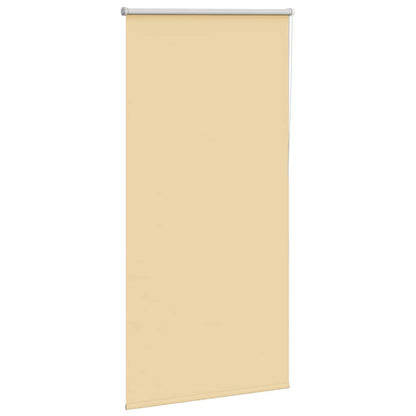 vidaXL Roller Blind Blackout Beige 65x150 cm Fabric Width 60,7 cm Polyester