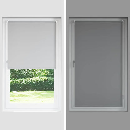 vidaXL Roller Blind Blackout Beige 105x150 cm Fabric Width 100.7 cm Polyester
