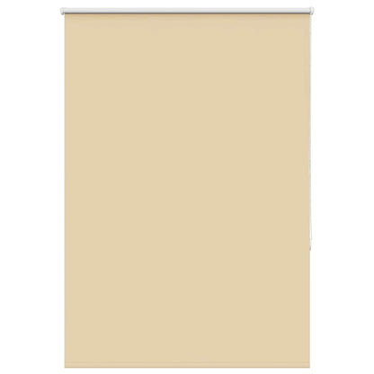 vidaXL Roller Blind Blackout Beige 110x150 cm Fabric Width 105.7 cm
