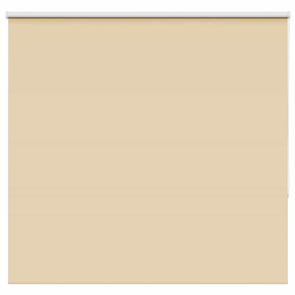 vidaXL Roller Blind Blackout Beige 160x150 cm Fabric Width 156.6 cm