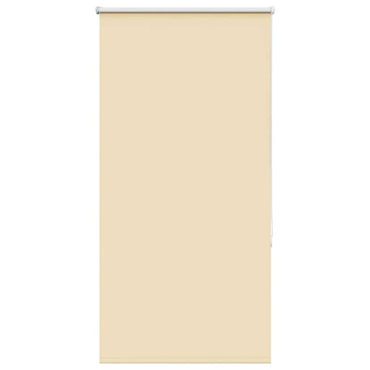 vidaXL Roller Blind Blackout Beige 70x175 cm Fabric Width 65.7 cm