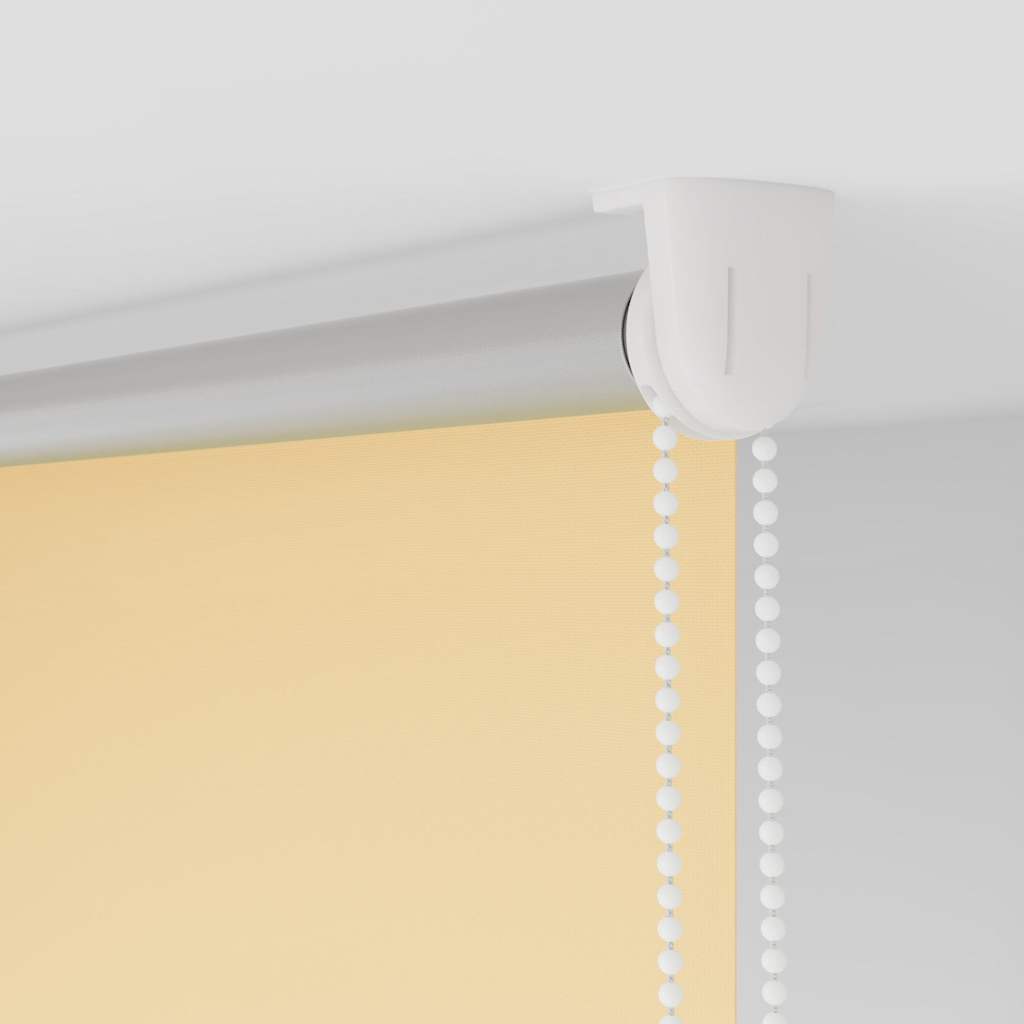 vidaXL Roller Blind Blackout Beige 70x175 cm Fabric Width 65.7 cm