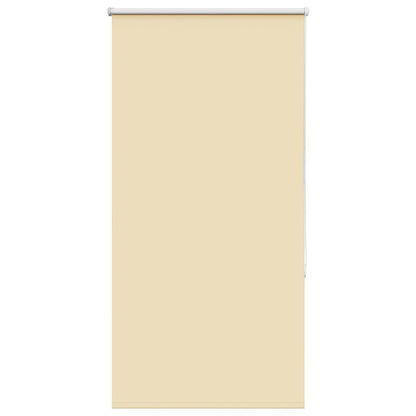 vidaXL Roller Blind Blackout Beige 75x175 cm Fabric Width 70.7 cm