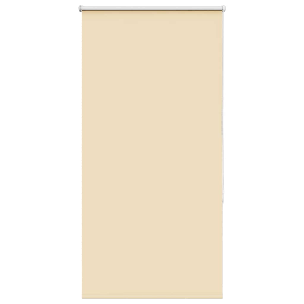 vidaXL Roller Blind Blackout Beige 80x175 cm Fabric Width 75.7 cm