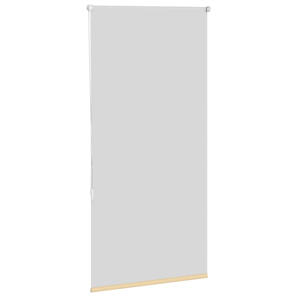 vidaXL Roller Blind Blackout Beige 85x175 cm Fabric Width 80.7 cm