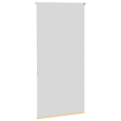 vidaXL Roller Blind Blackout Beige 85x175 cm Fabric Width 80.7 cm