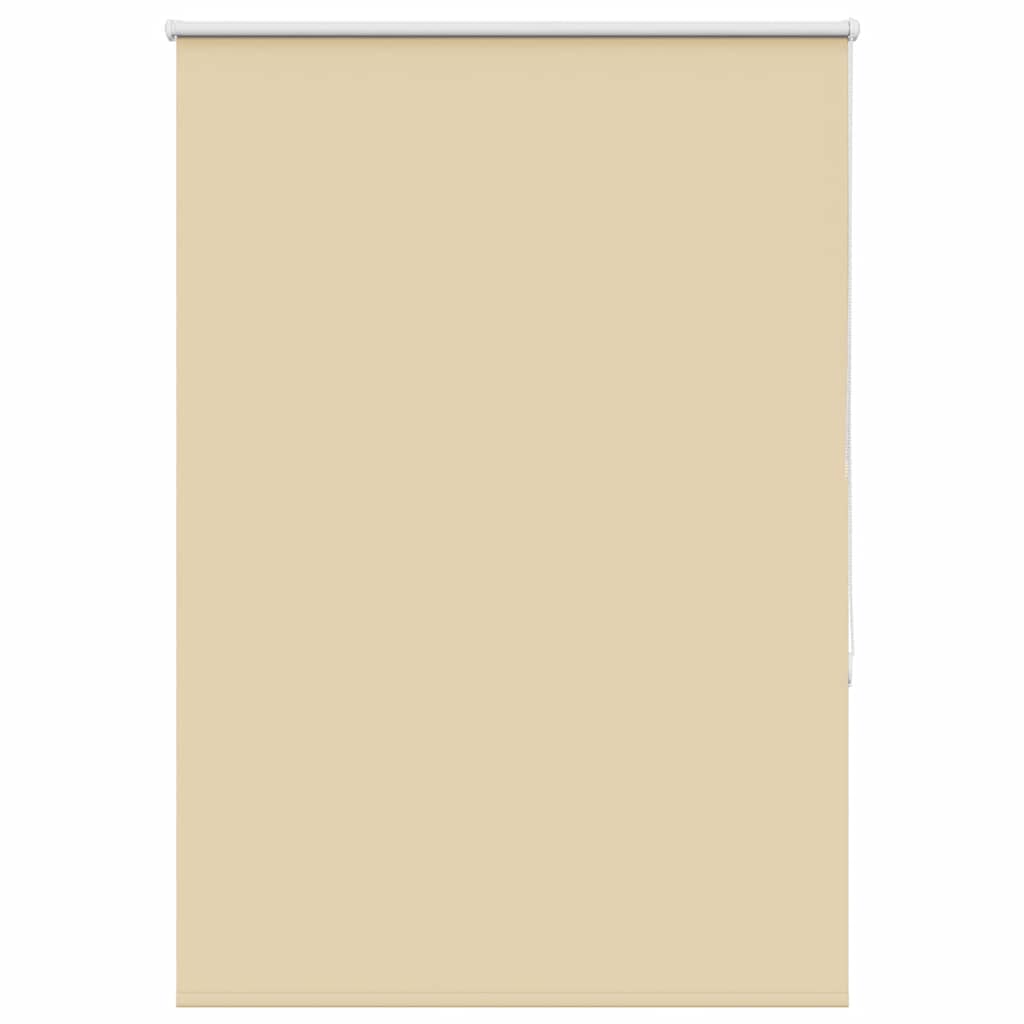 vidaXL Roller Blind Blackout Beige 95x175 cm Fabric Width 90.7 cm
