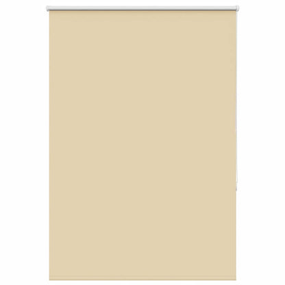 vidaXL Roller Blind Blackout Beige 95x175 cm Fabric Width 90.7 cm