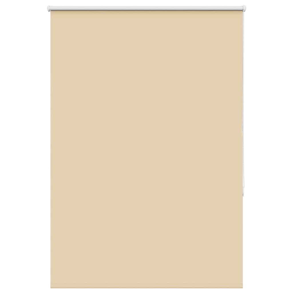 vidaXL Roller Blind Blackout Beige 105x175 cm Fabric Width 100.7 cm