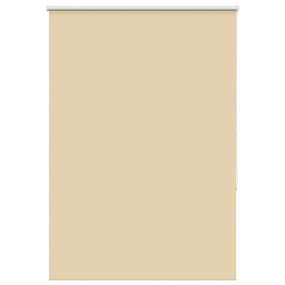 vidaXL Roller Blind Blackout Beige 105x175 cm Fabric Width 100.7 cm