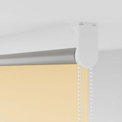 vidaXL Roller Blind Blackout Beige 130x175 cm Fabric Width 126.6 cm