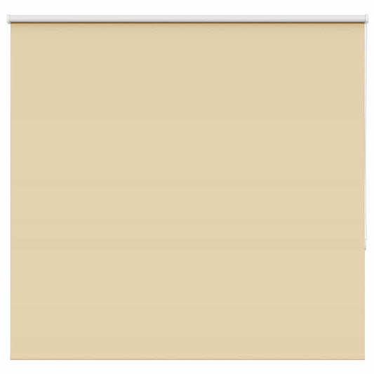 vidaXL Roller Blind Blackout Beige 160x175 cm Fabric Width 156.6 cm