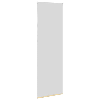 vidaXL Roller Blind Blackout Beige 70x210 cm Fabric Width 65.7 cm