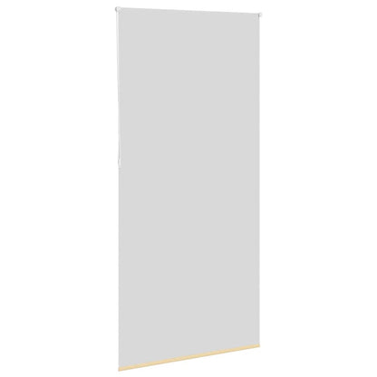 vidaXL Roller Blind Blackout Beige 100x210 cm Fabric Width 95.7 cm