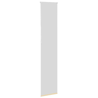vidaXL Roller Blind Blackout Beige 40x230 cm Fabric Width 35.7 cm