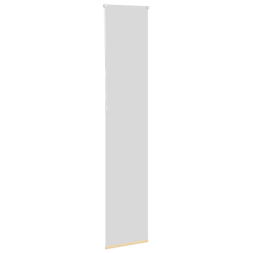 vidaXL Roller Blind Blackout Beige 45x230 cm Fabric Width 40.7 cm