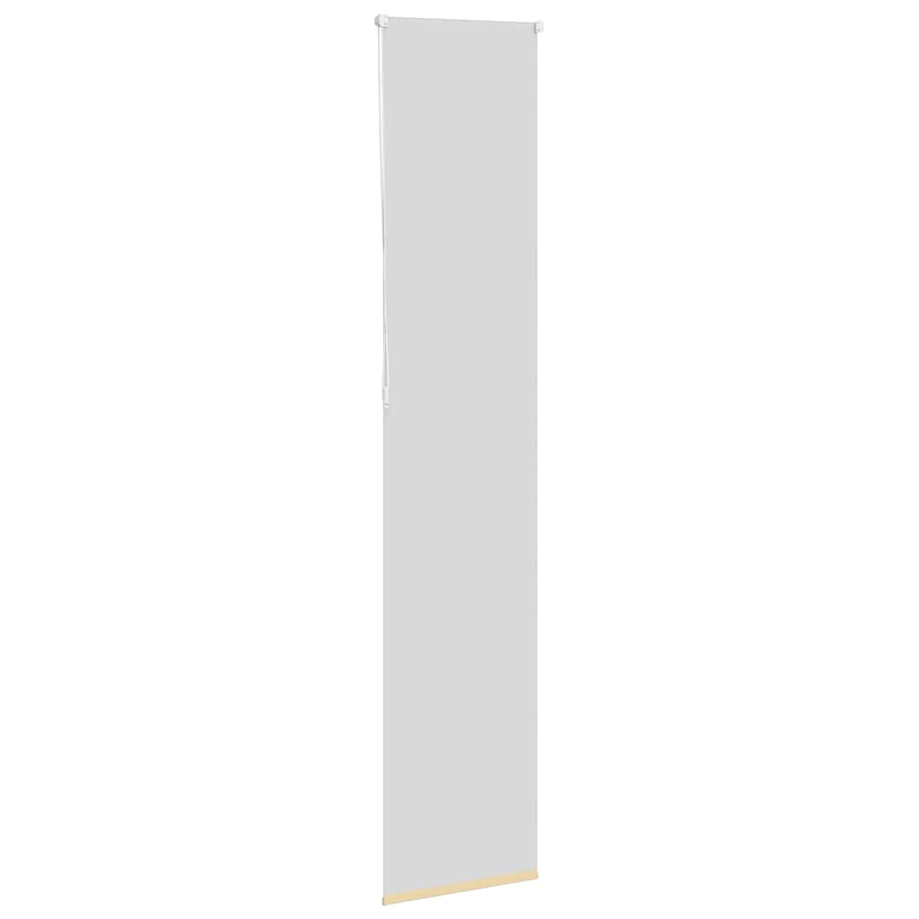 vidaXL Roller Blind Blackout Beige 50x230 cm Fabric Width 45.7 cm Polyester