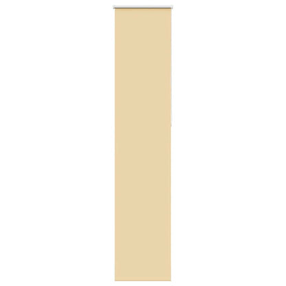 vidaXL Roller Blind Blackout Beige 60x230 cm Fabric Width 55.7 cm