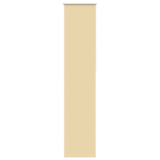 vidaXL Roller Blind Blackout Beige 60x230 cm Fabric Width 55.7 cm