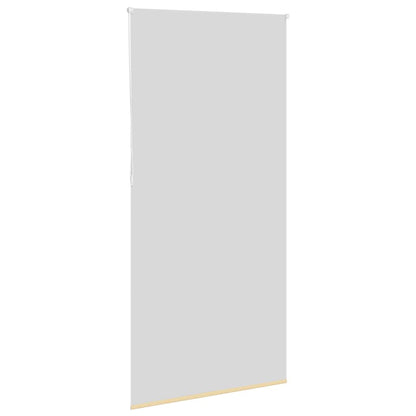vidaXL Roller Blind Blackout Beige 115x230 cm Fabric Width 110.7 cm