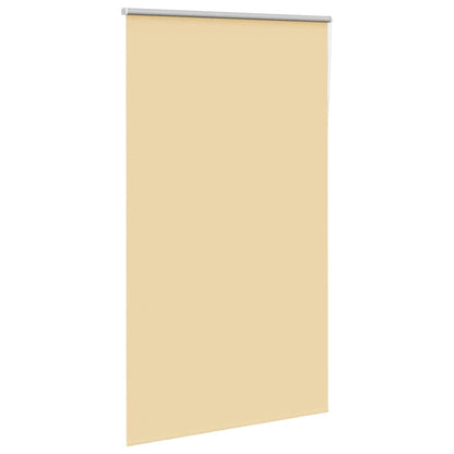 vidaXL Roller Blind Blackout Beige 135x230 cm Fabric Width 131.6 cm