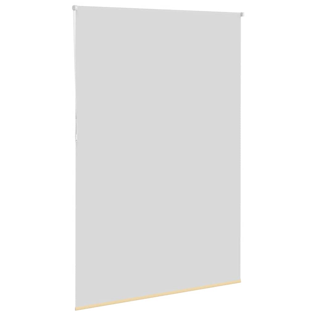 vidaXL Roller Blind Blackout Beige 160x230 cm Fabric Width 156.6 cm