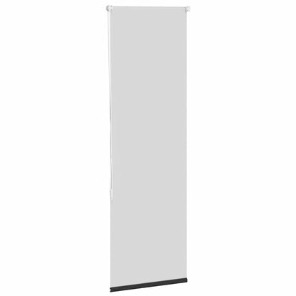 vidaXL Roller Blind Blackout Black 55x150 cm Fabric Width 50.7 cm