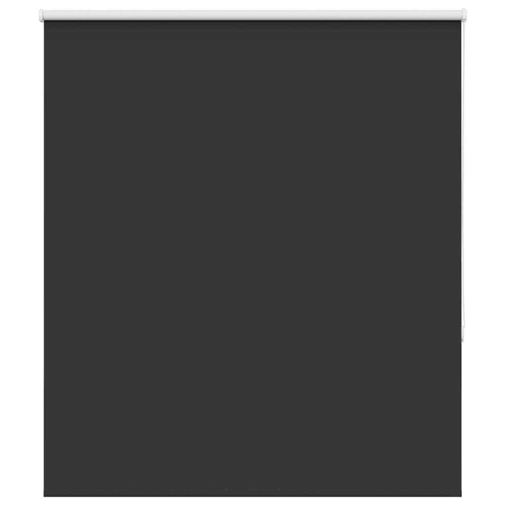 vidaXL Roller Blind Blackout Black 135x150 cm Fabric Width 131.6 cm