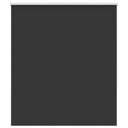 vidaXL Roller Blind Blackout Black 135x150 cm Fabric Width 131.6 cm