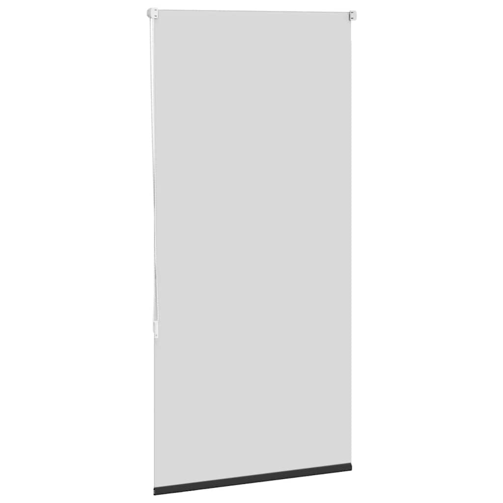 vidaXL Roller Blind Blackout Black 85x175 cm Fabric Width 80.7 cm
