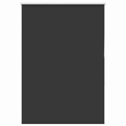 vidaXL Roller Blind Blackout Black 105x175 cm Fabric Width 100.7 cm