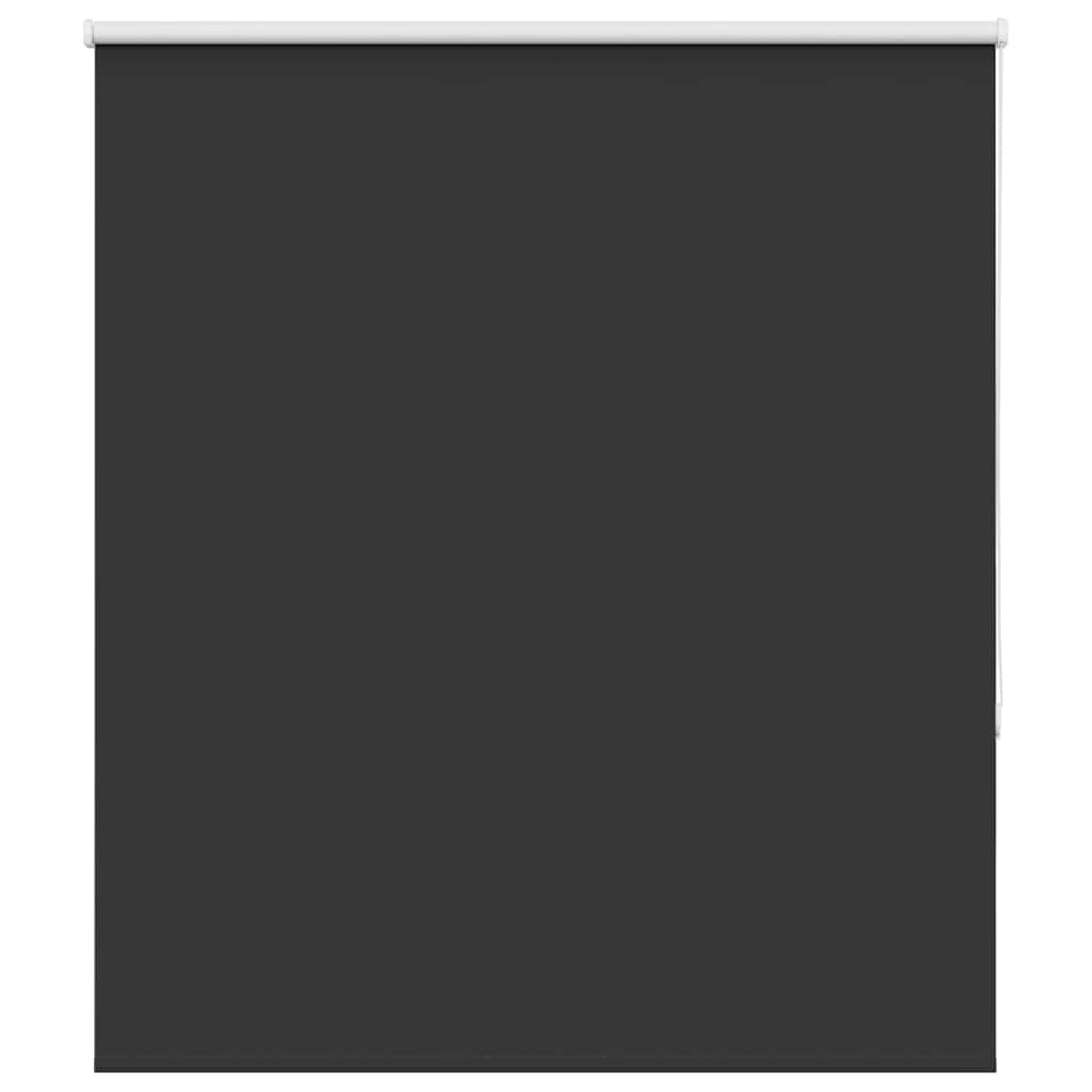 vidaXL Roller Blind Blackout Black 120x175 cm Fabric Width 116.6 cm